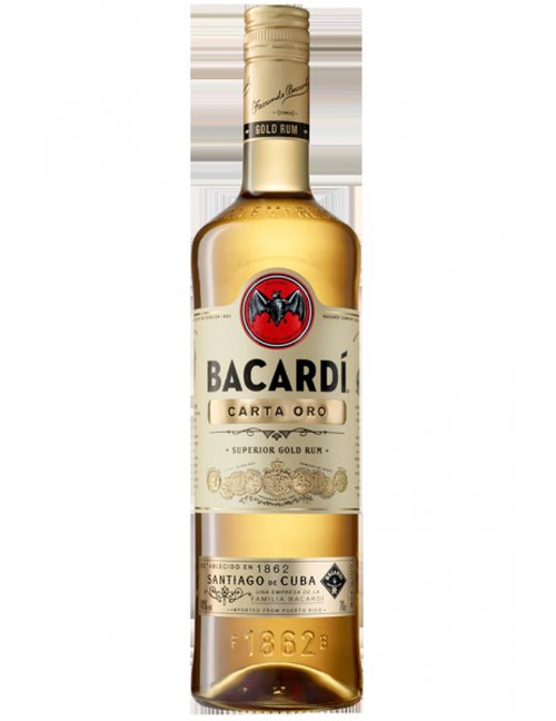 Rum Bacardi Carta Oro CL100