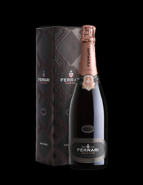 Ferrari Perlè Rosè Riserva millesimato astucciato