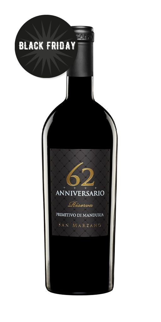 Anniversario 62 Primitivo di Manduria DOP riserva - PUGLIA - SAN MARZANO