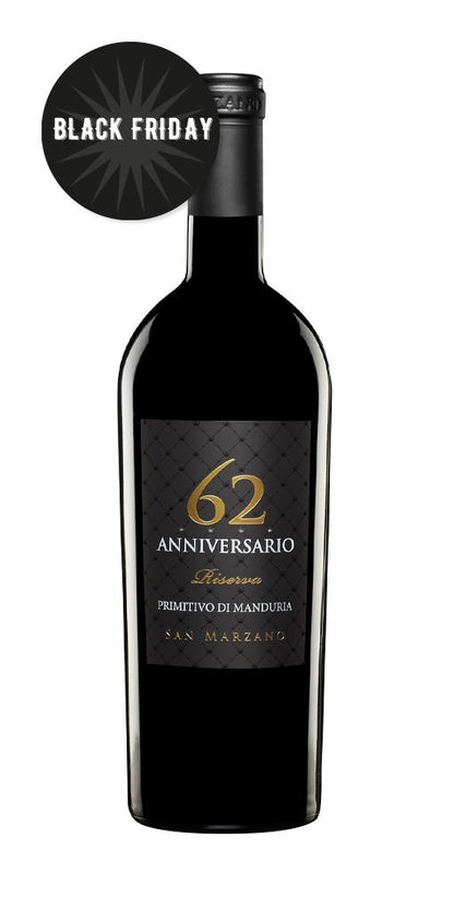 Anniversario 62 Primitivo di Manduria DOP riserva - PUGLIA - SAN MARZANO